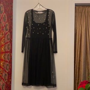 Zara dress black never worn